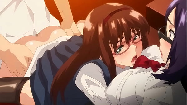 Susnovias_con lentes le entregan el culo Hentai Megane no_megami Ep 2