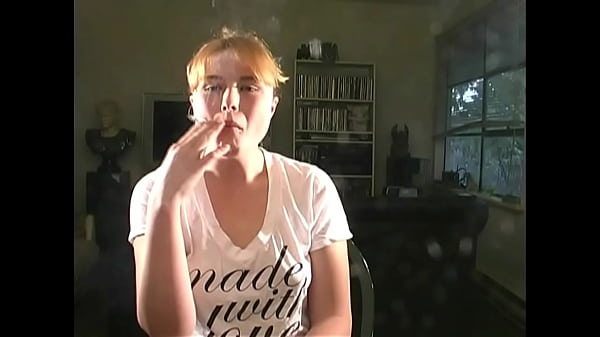 Katie 22 yr old blonde sfw non nude smoking clips