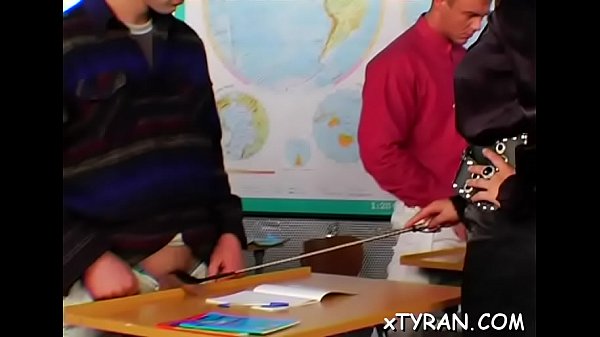 Chick shows of her sweet shaved pussy while jerking off dick