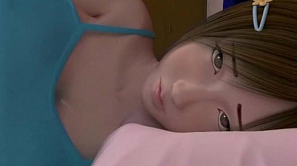 Busty anime teen in steamy blowjob 
