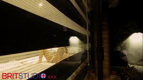 You watch your neighbour masturbating