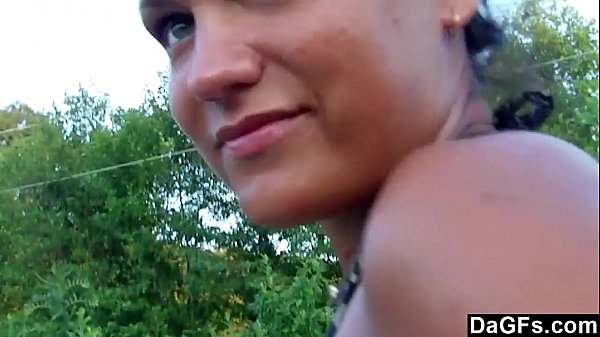 DAGFS This Saucy Teen Just Loves Outdoor Sex Play