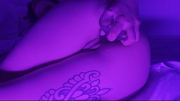 Glass Buttplug - Anal Slut Training. thumbnail