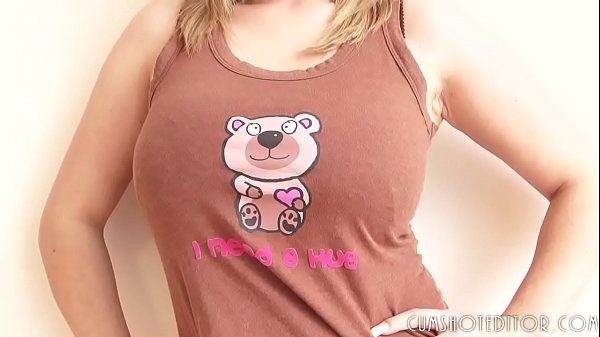 Beautiful Blonde Showing Her Big Tits 