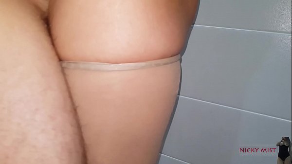 CUMMING IN MY BEIGE PANTYHOSE AND PULL THEM_UP NICKY_MIST