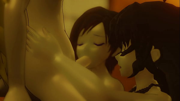 (normal Boob Alt) Blonde Dick Girl Doms Two Brunnettes In The Sauna thumbnail