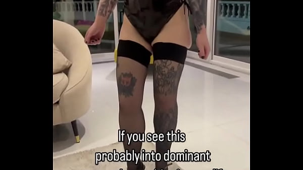 Or is it the heels and nylons