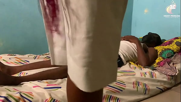 Nonton Ebony Nurse Sex Away The Patient Sickness thumbnail