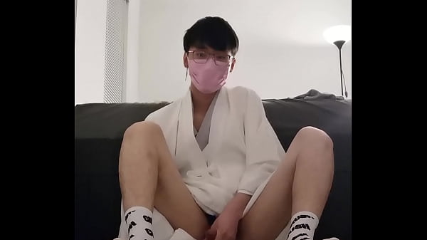 可爱汉服gay自慰撸管 