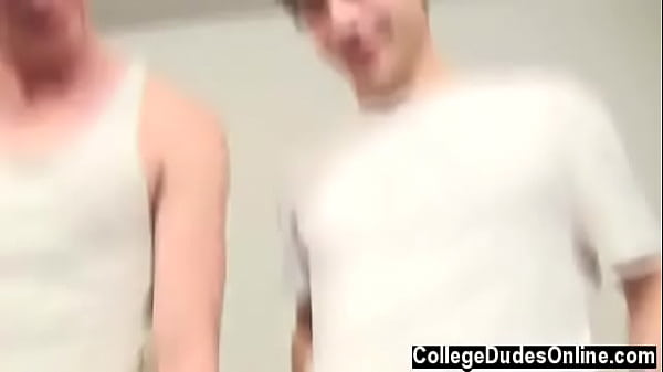 Gay movie of As Riler gets smashed by Zaden, he milks his own pecker