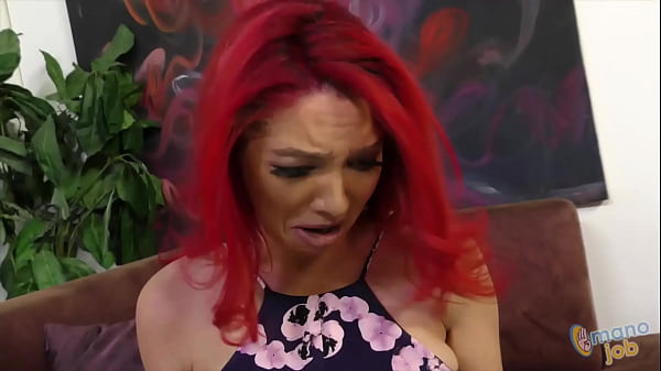 Sexy milf plays with a massive cock 