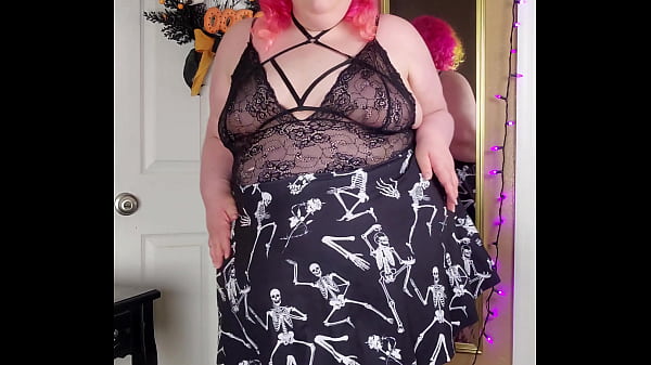 Nonton Goth Bbw Boobie Bouncing thumbnail