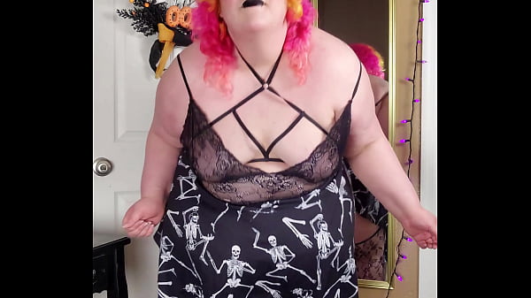 Goth bbw boobie bouncing