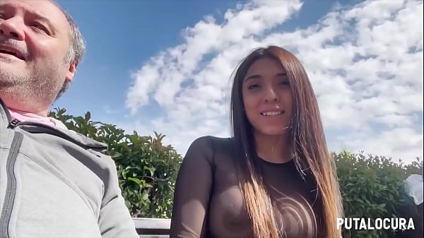 Play MP4 - PutaLocura - Michi&comma; la teen peruana de grandes tetas es pillada por Torbe y se la chupa