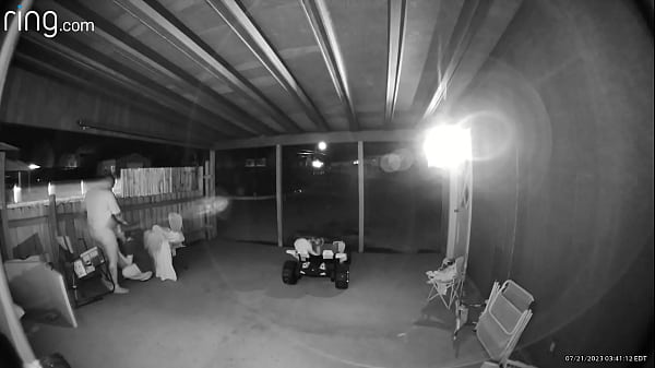 Play MP4 - Caught on the back porch&comma; sucking dick with the gate open so the neighborhood can watch how good she can deep throat