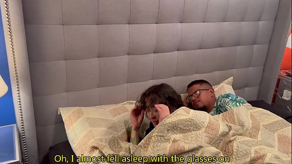 Play MP4 - Fucking a college girl next to my wife&comma; English captions