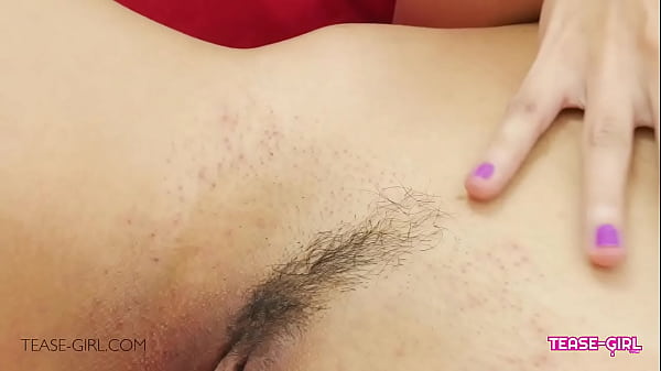 Pretty brunette teen student is so horny and ready for a cock