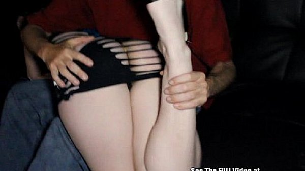 Lactating Stripper Slut Fucks Entire Porn Theater! 