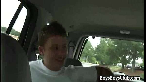 BlacksOnBoys - Black Muscular Gay Dude Fucks White Boy 25