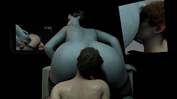 Lady Dimitrescu_Gets Her Manthing to Eat Her Pussy