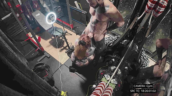 Happy wildd kinkmas day 8 voyeurism cctv gym facial 