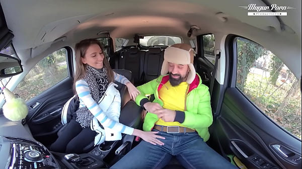 Lili charmelle a car stop for fuck and creampie 