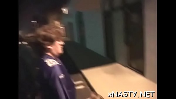 Horny bombshell enjoys a hardcore fuck