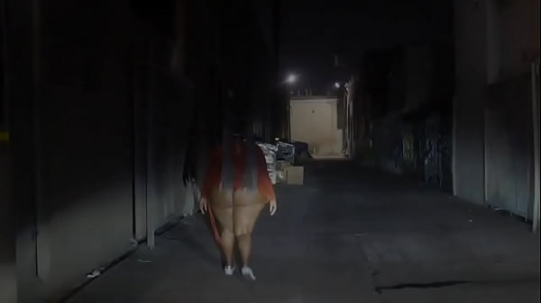 Sleepy and lost in dangerous alley