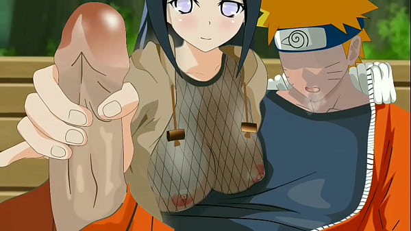Hinata calienta a Naruto en publico 