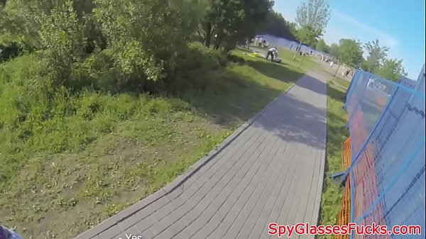 Play MP4 - Alluring eurobabe pickedup and fucked POV