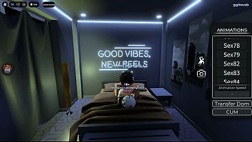 pounding &_ filling a cheating girl in roblox condos