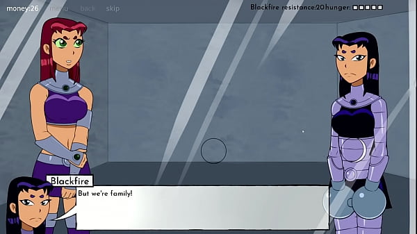 Blackfire gets caught and humiliated 18 titans ep 5 