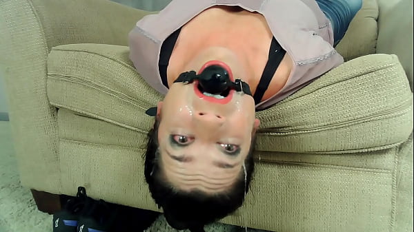 Stepmom s Deepthroat Ballgag Challenge