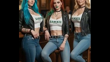 Nonton Lovescapeai Sexy Goth Biker Girls thumbnail