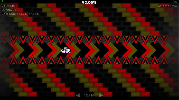 SAKUPEN CIRCLES 66-100 GEOMETRY DASH EXTREME DEMON BY NICK24 AND MORE