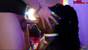 Blowjob Fairy 4 ~ Bwc Face Fucking Bit Tits Black Babe thumbnail