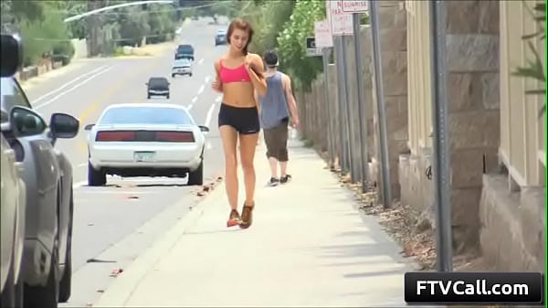 Young cutie_brunetteamateurAnyah goes for_a run and gets naughty and rub her juicypussy in public