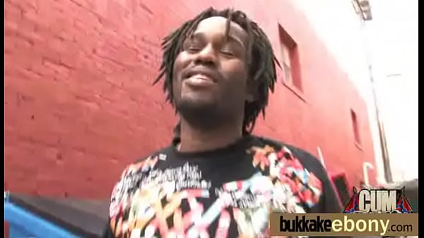 Ebonny facial bukkake 8