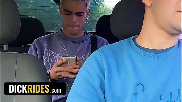 Horny Taxi Driver Leo Blue Fucks Hard A Cute Passenger And Cums In His Mouth - Dick Rides 