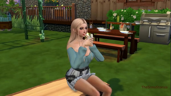 Kinky stepfather fucks stepdaughter on a swing, he cums in her 