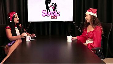 COMPILADOS DA JUJUBE DEL&Iacute;CIA NO PAPO COM TIFANY (SWING CAST NATAL) - PARTE 1 (WATCH ON: SHEER/RED) 