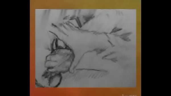 Threesome in the rain quick sketch version 