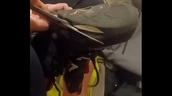 Friend hasfun trashing mysneakers