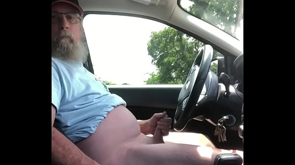 Parking lot jerking off