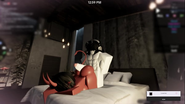 Using my lovense toy to get jerked off by this hot demon girl~ pt 1 