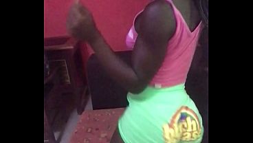 Crazybitch Twerking Hard For A Customer Before Inserting An Analplug thumbnail