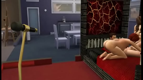 Play MP4 - Sims 4 - 10 minute 3some in the Hellroom