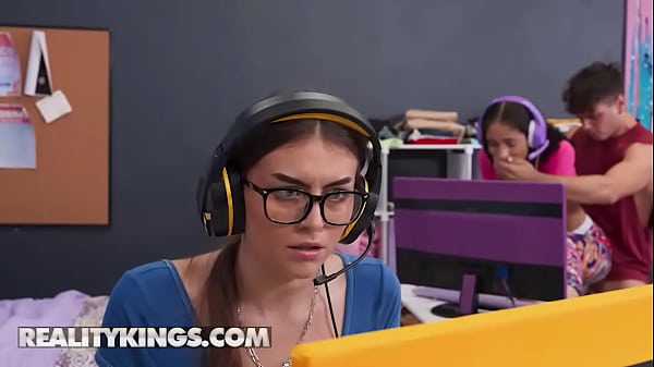 Play MP4 - REALITY KINGS - Lina Love Stops The Game To Ride Her Roomie&rsquo;s Boyfriend Right Under Her Nose