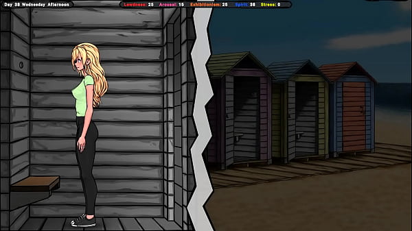 The lustful landlord sniffs her panties under her skirt jerks off and cums on her shoes 