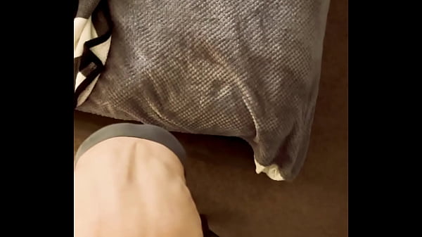 Nonton Sneak Peak From Above - Stretching In Grey Briefs On Stool And Bed thumbnail